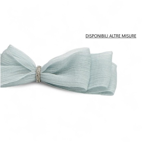 CHIFFON RIGATO CELESTE 15MMX15MT 2