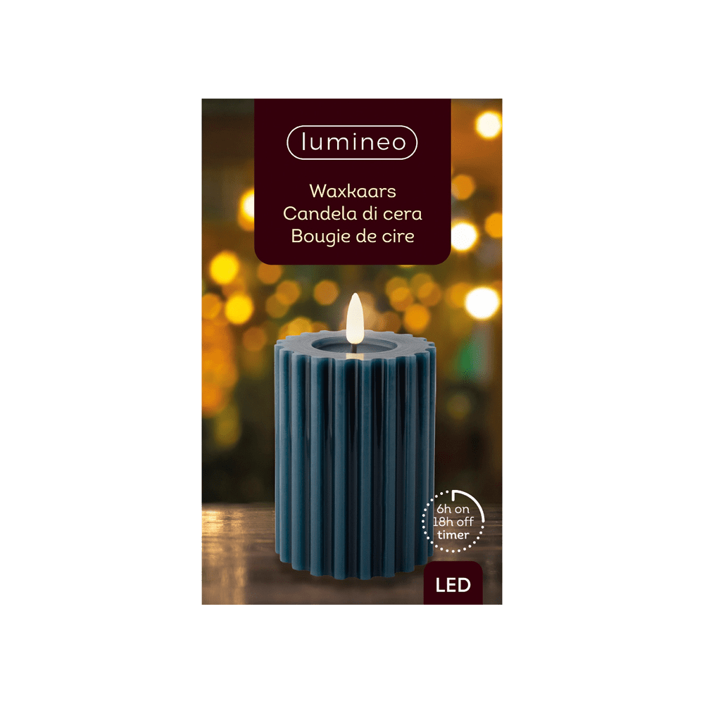 CANDELA LED RIGATA AVION H.12.3 CM.