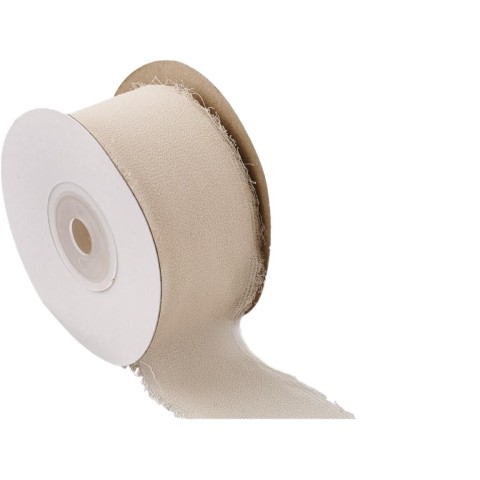 NASTRO SFRANGIATO 30MMX15MT CREMA