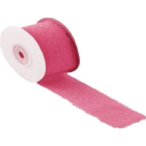 NASTRO SFRANGIATO 30MMX15MT FUXIA