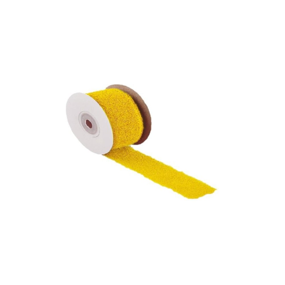 NASTRO SFRANGIATO 30MMX15MT GIALLO