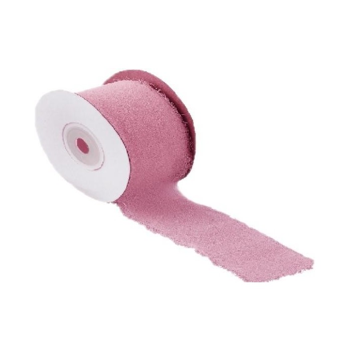 NASTRO SFRANGIATO 30MMX15MT MALVA