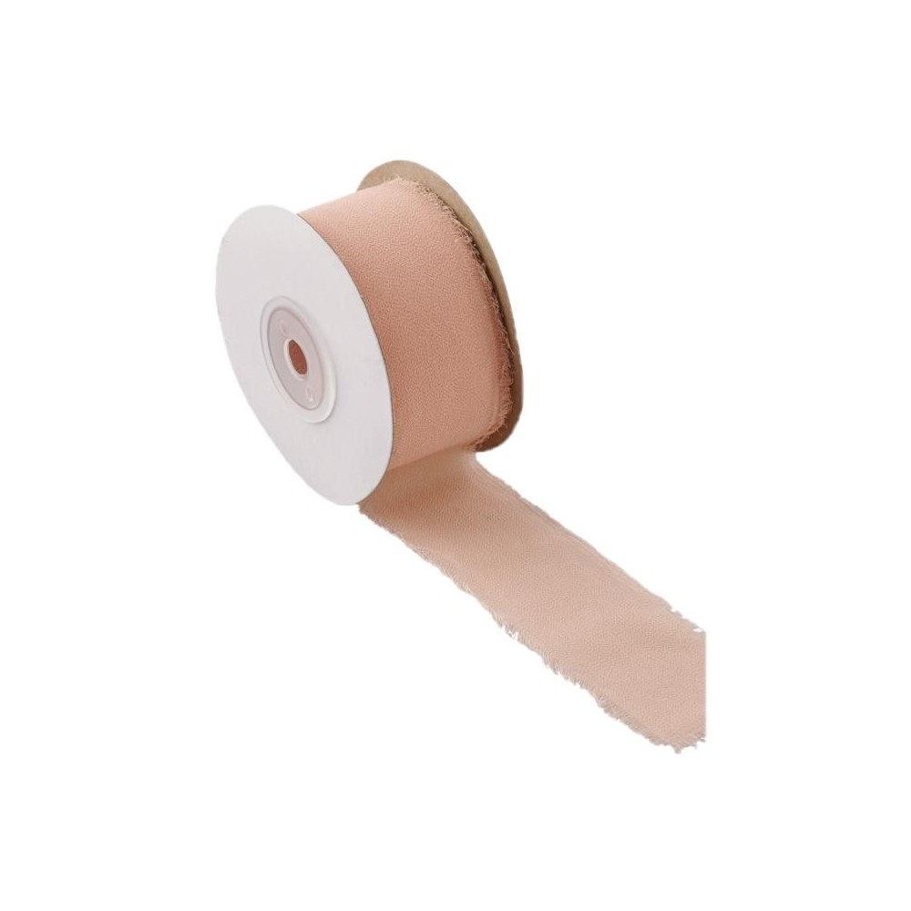 NASTRO SFRANGIATO 30MMX15MT ROSA CIPRIA