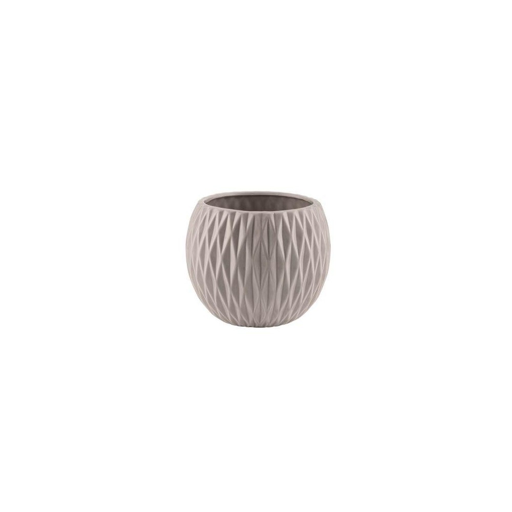 SFERA CERAMICA ROMBI TORTORA H.13.5