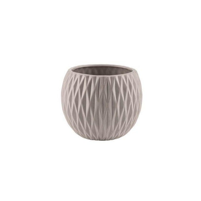 SFERA CERAMICA ROMBI TORTORA H.13.5