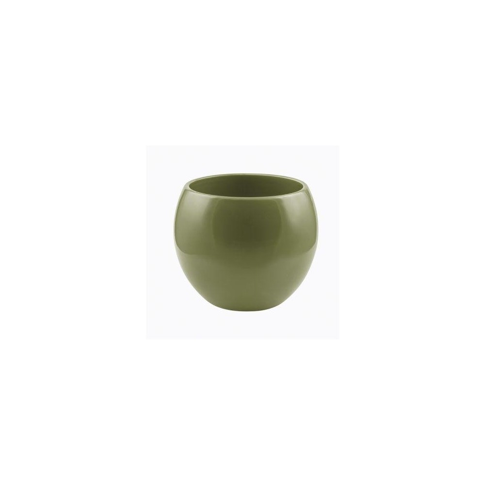 SFERA CERAMICA LISCIA VERDE H.10