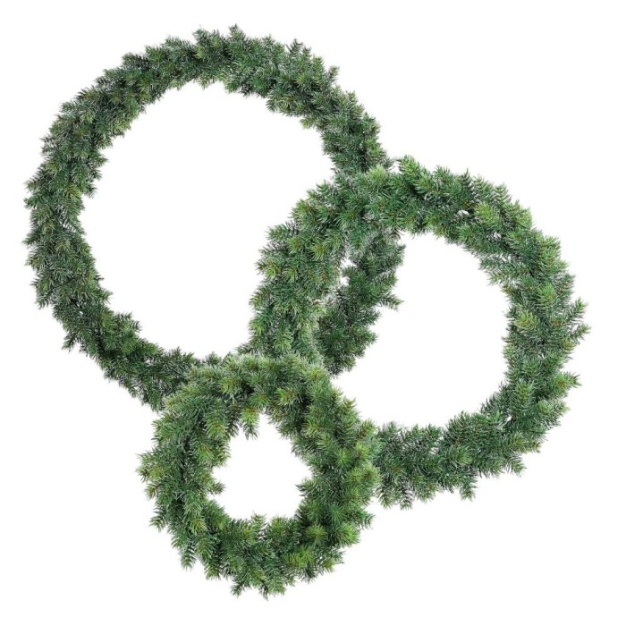 CORONA PICCOLA PINO D.40 VERDE