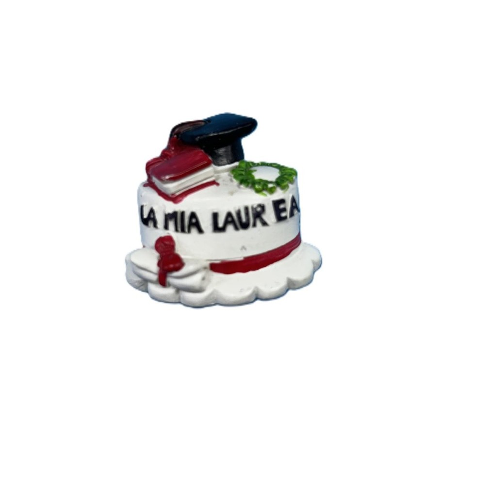 TORTA LAUREA MAGNETE 5CM