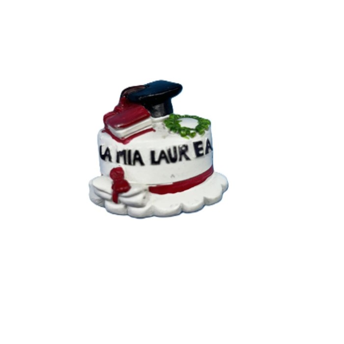 TORTA LAUREA MAGNETE 5CM