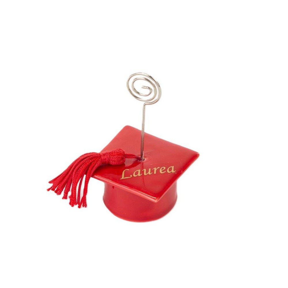 SEGNAPOSTO TOCCO LAUREA PORCELLANA 5XH9