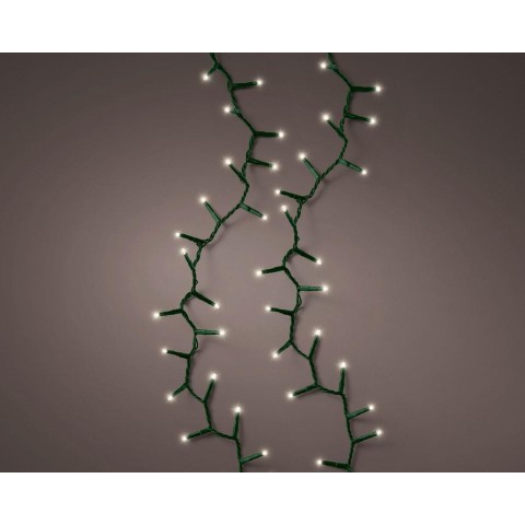 LUCI ALBERO L.60 MT 3000LED FILO VERDE LUCE CALDA