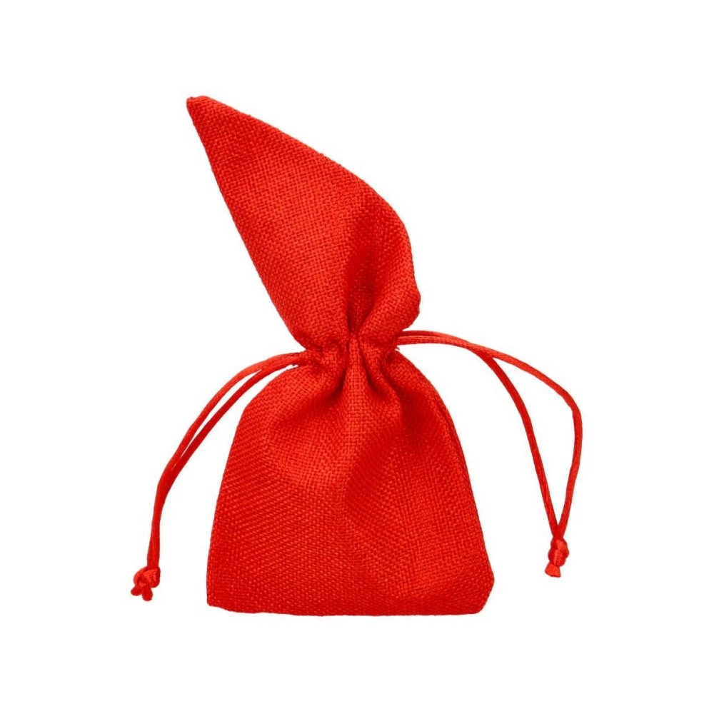 SACCHETTO COTONE A CALLA ROSSO