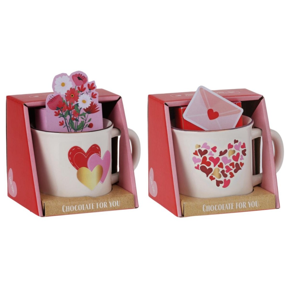 MUG CUORI CCIOCCOLATINI 2 ASSORTITI