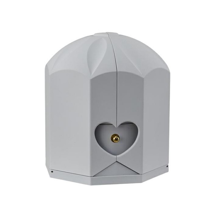 SCATOLA SURPRISE 12X12X13 LED BIANCA CON ROSA