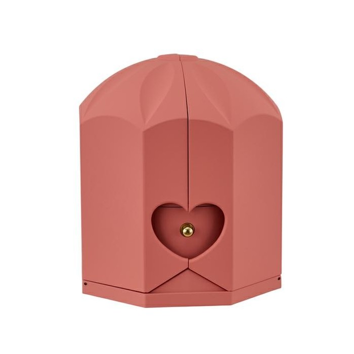 SCATOLA SURPRISE 12X12X13 LED ROSA CON ROSA STABILIZZATA