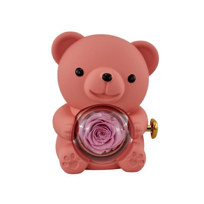 SCATOLA ORSETTO 12X13X16 ROSA CROSA STAB.