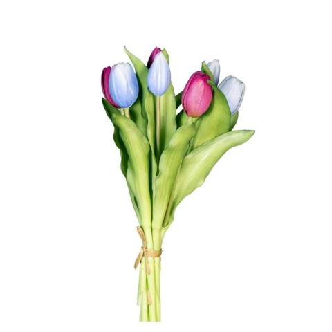 BUSH TULIPANI X7 30CM MIX FUXIA LANANDA