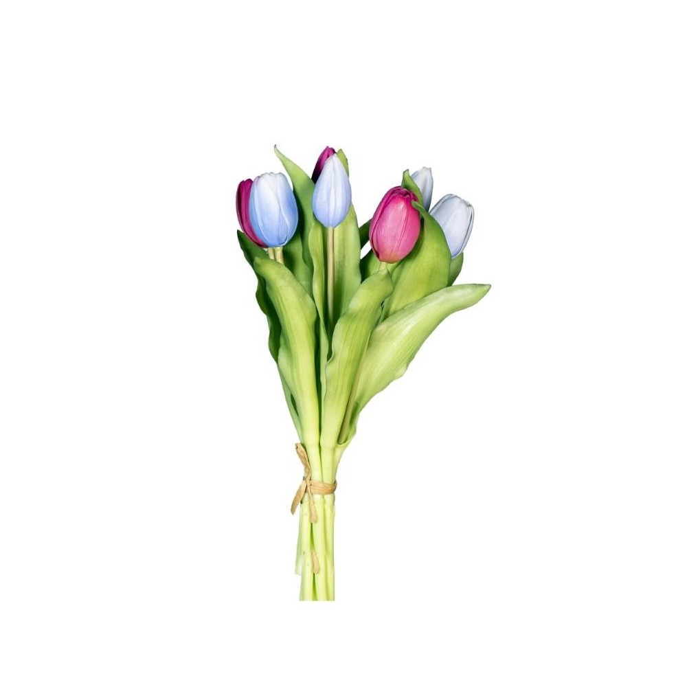 BUSH TULIPANI X7 30CM MIX FUXIA LANANDA