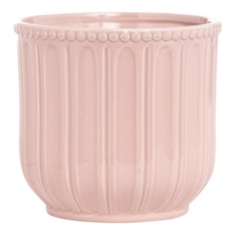 VASO CERAMICA CM.13 H.CM.12,5 ROSA