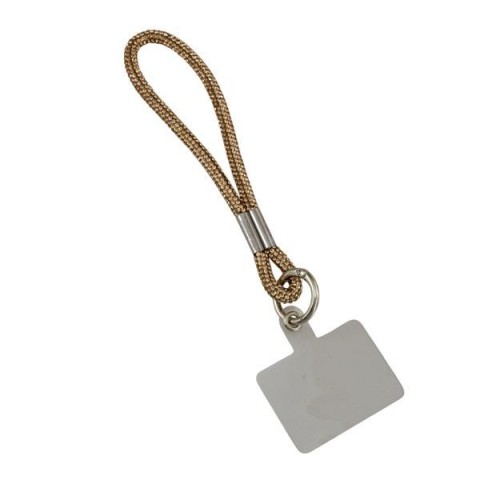 LACCIO STRASS ORO INTRECCIATO SMALL 17CM.