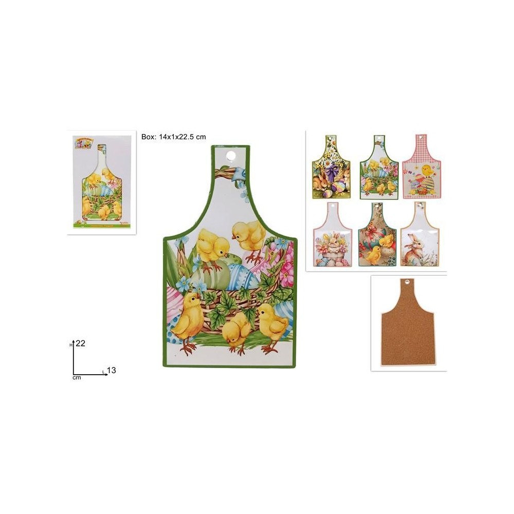 TAGLIERE BASE SUGHERO 13x22 DECORI PASQUALI ASS