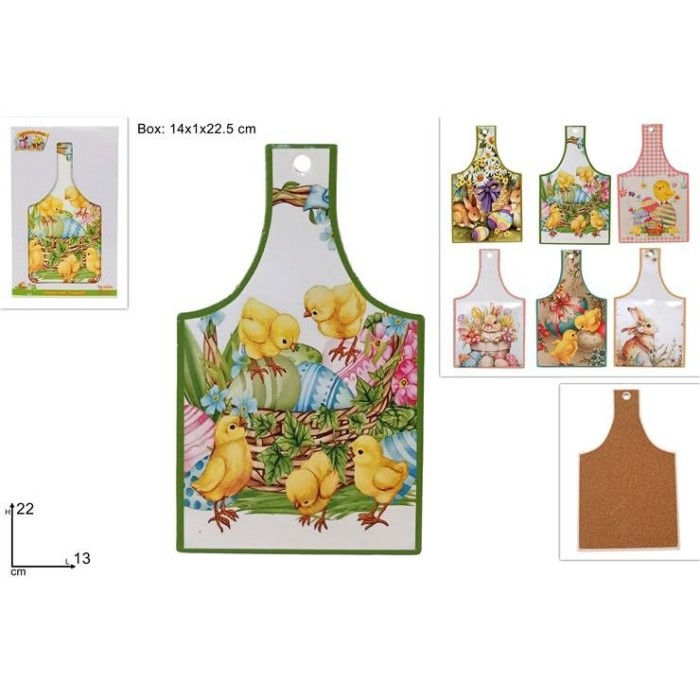 TAGLIERE BASE SUGHERO 13x22 DECORI PASQUALI ASS