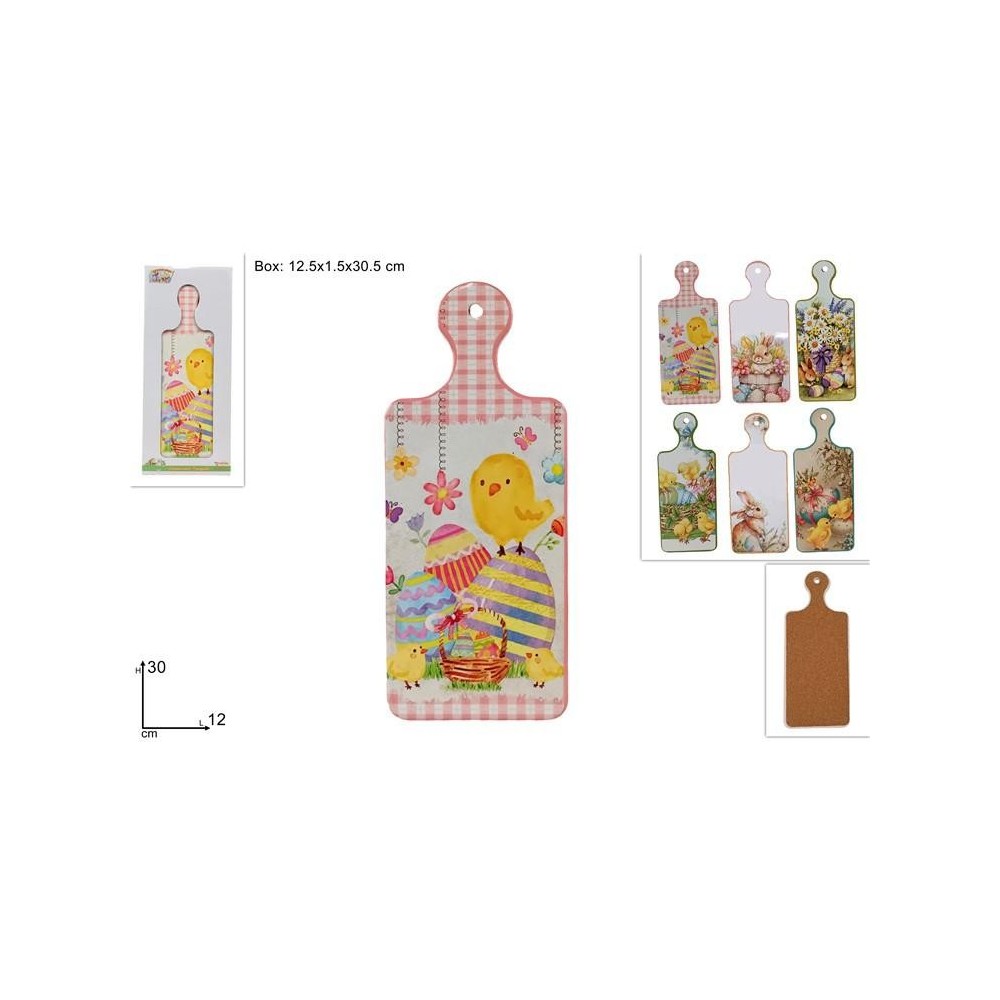 TAGLIERE BASE SUGHERO 12x30 DECORI PASQUALI ASS