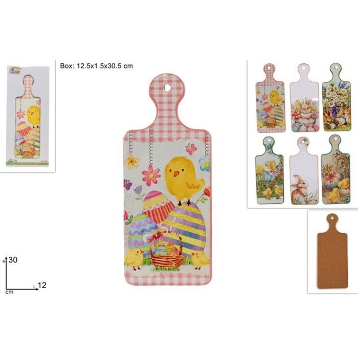 TAGLIERE BASE SUGHERO 12x30 DECORI PASQUALI ASS