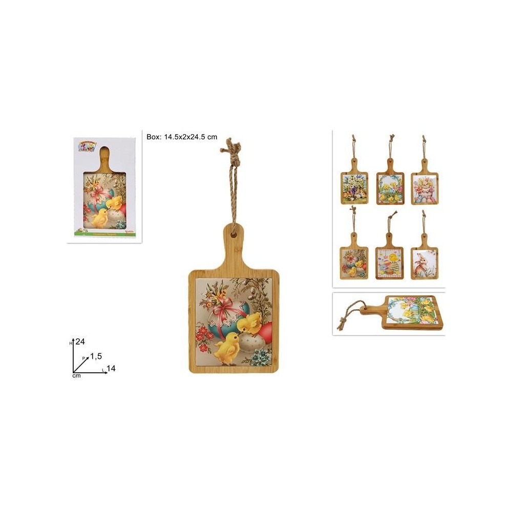 TAGLIERE LEGNO E CERAMICA 24X14 DEC PASQUALI