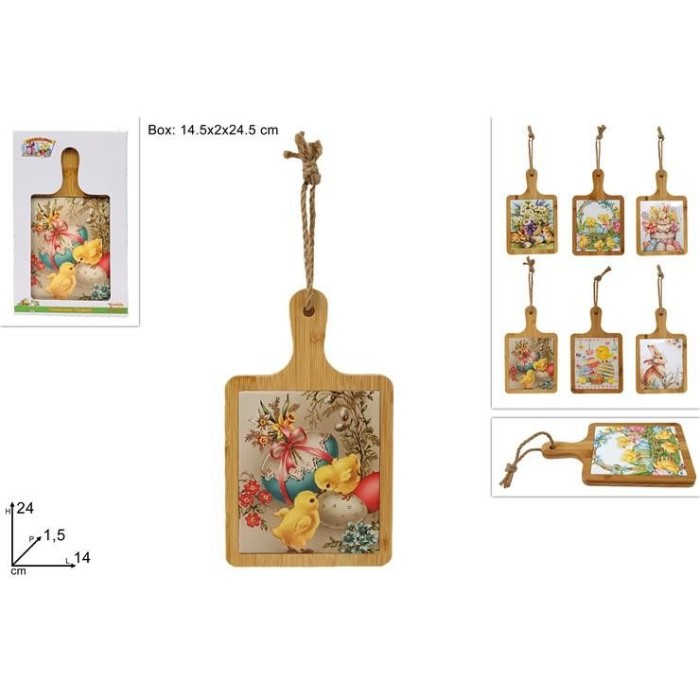 TAGLIERE LEGNO E CERAMICA 24X14 DEC PASQUALI