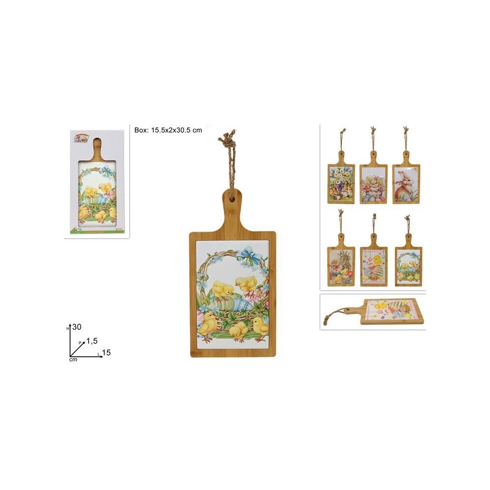 TAGLIERE LEGNO E CERAMICA 30X15 DEC PASQUALI