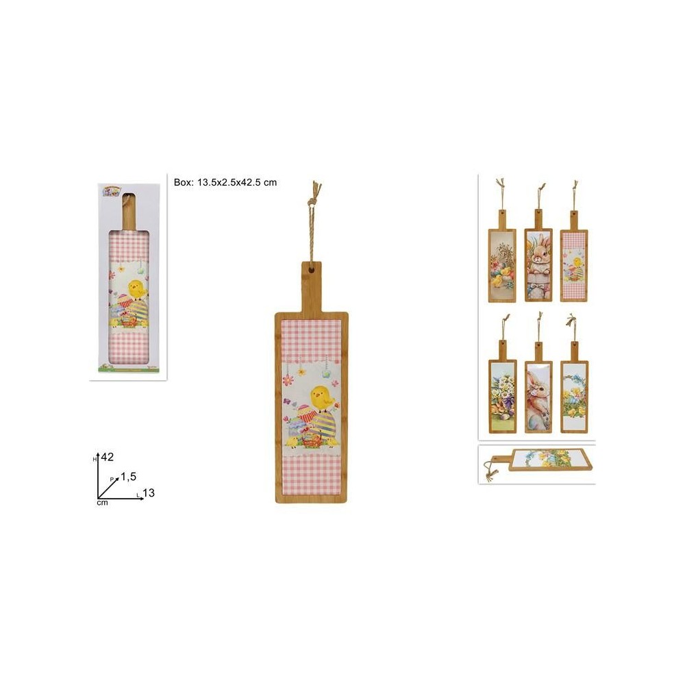 TAGLIERE LEGNO E CERAMICA 42X13 DEC PASQUALI ASS