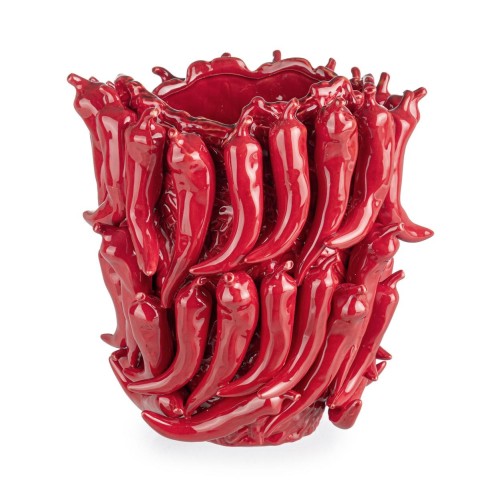 VASO PEPERONCINI SPICY ROSSO H32