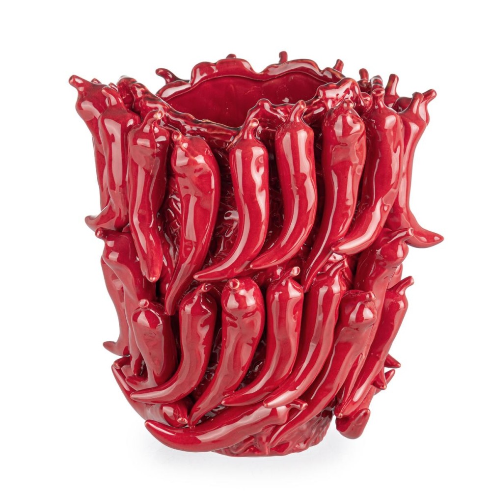 VASO PEPERONCINI SPICY ROSSO H32