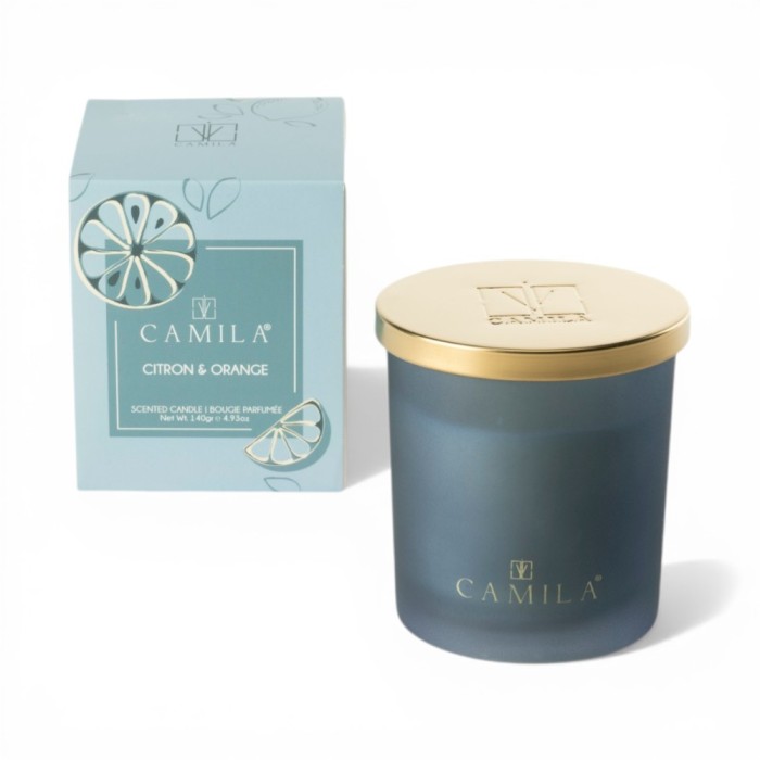 CANDELA PROFUMATA CEDRO ARANCIO H8XD7.5