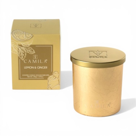 CANDELA PROFUMATA LIMONE ZENZERO H8X7.5