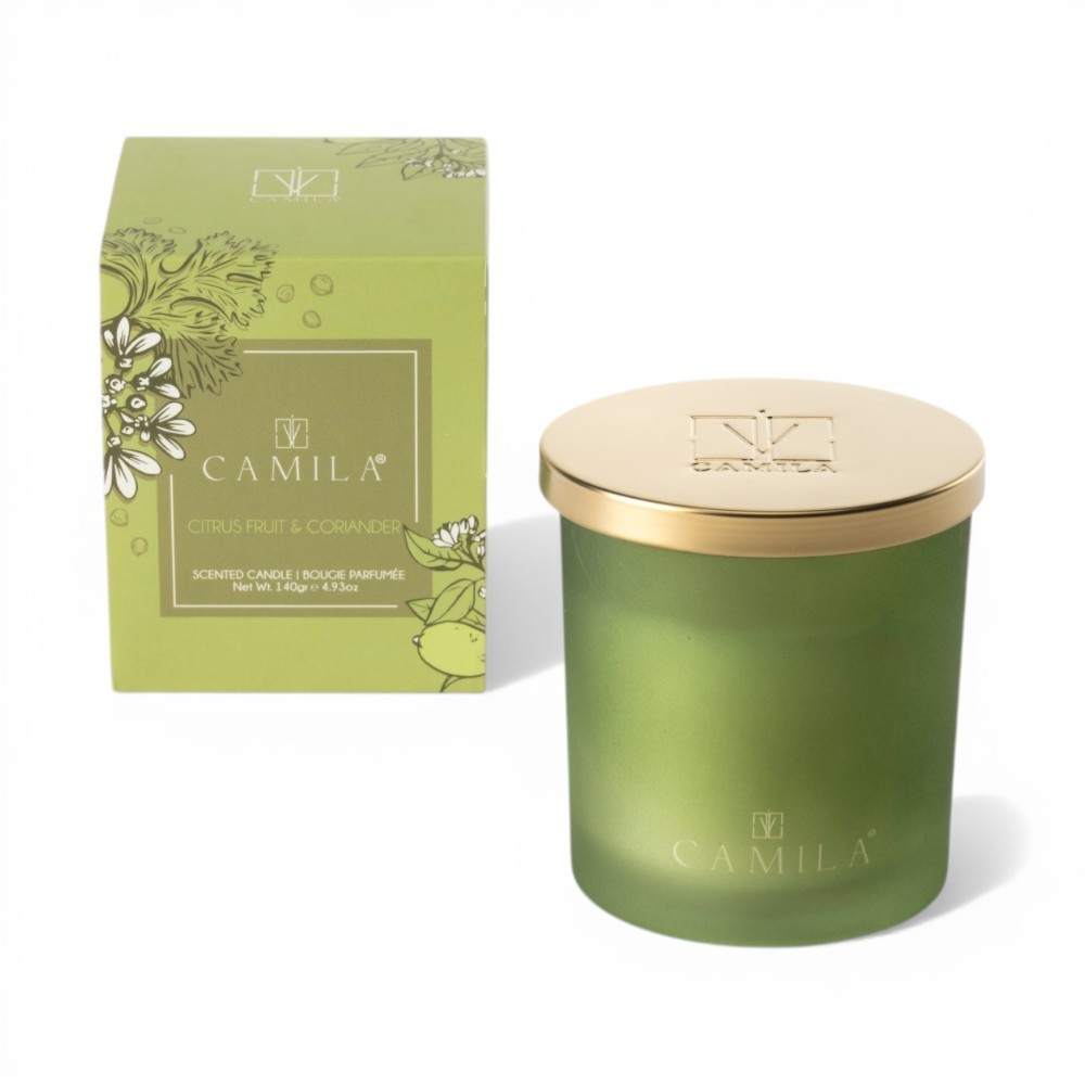 CANDELA PROFUMATA CEDRO E CORIANDOLO H8XD7.5