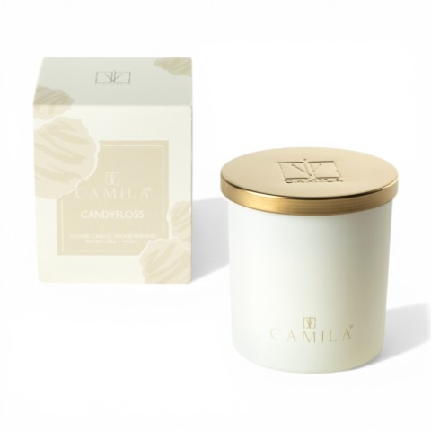 CANDELA PROFUMATA ZUCCHERO FILATO H8XD7.7