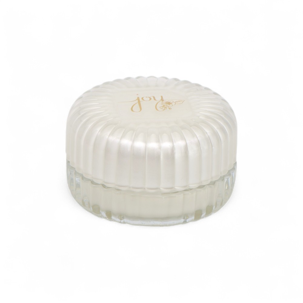 CANDELA VETRO H5X8CM BIANCA