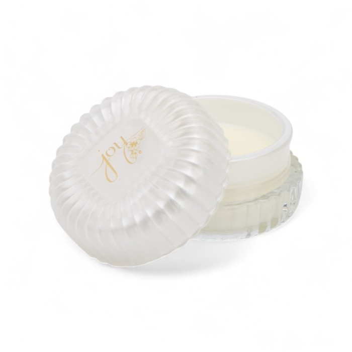 CANDELA VETRO H5X8CM BIANCA