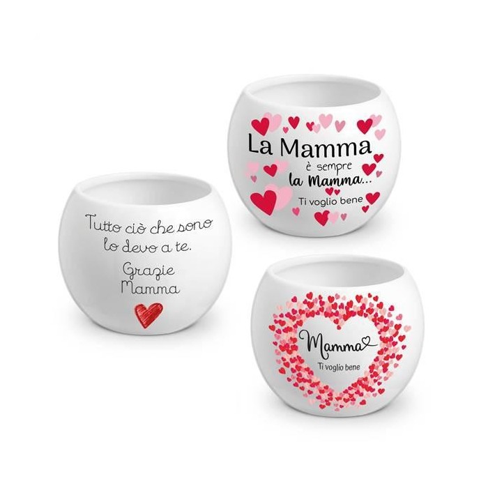 SFERA D.12,5 H.10 MAMMA MIXED WHITE