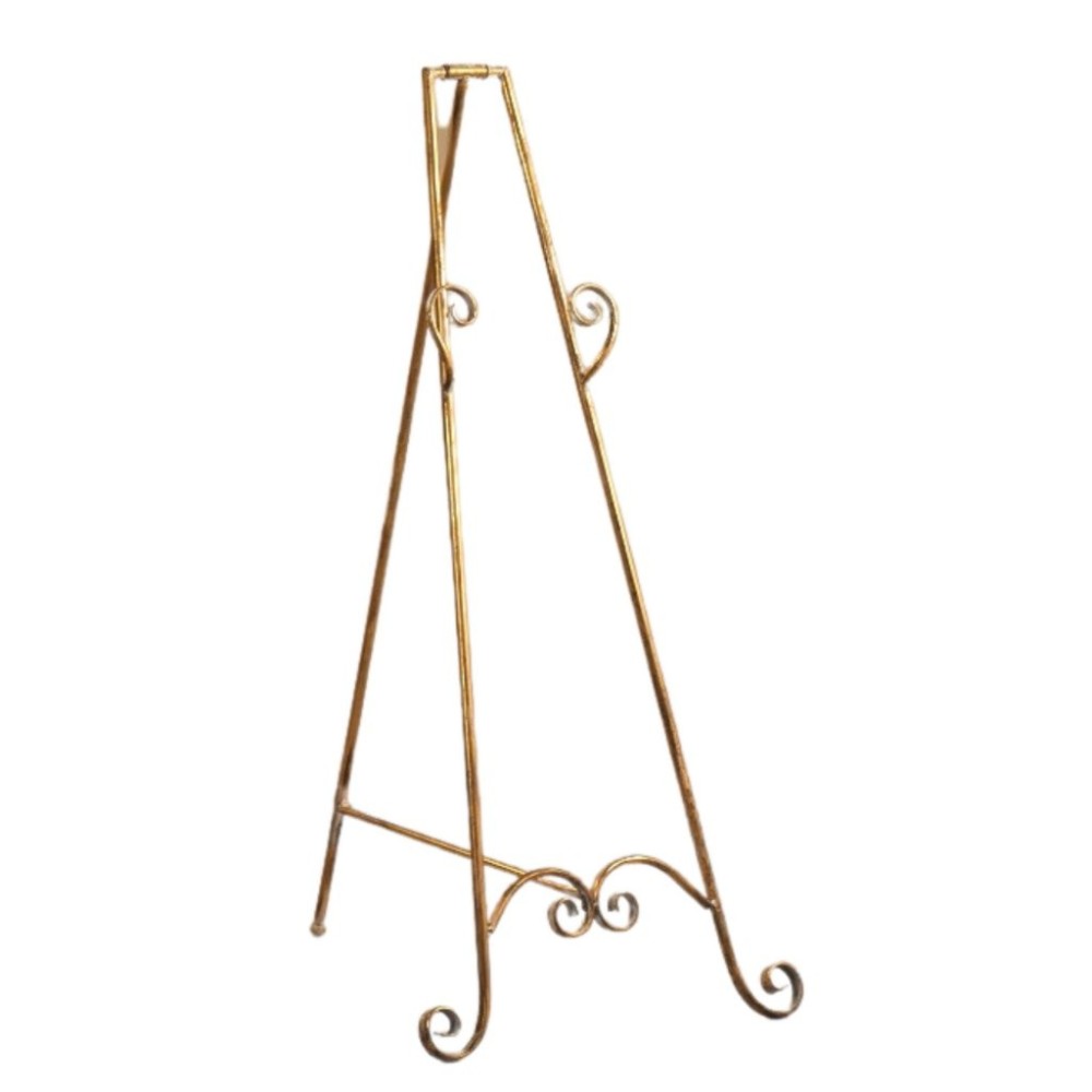 CAVALLETTO METALLO 78X60XH123 ORO