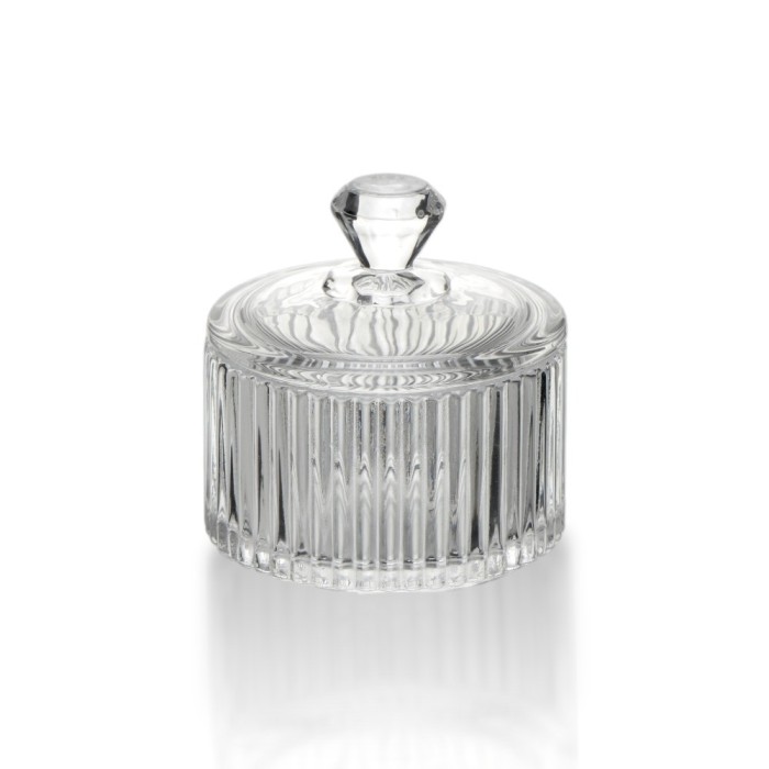 SCATOLINA IN VETRO EFFETTO CRISTALLO 3 FANTASIE