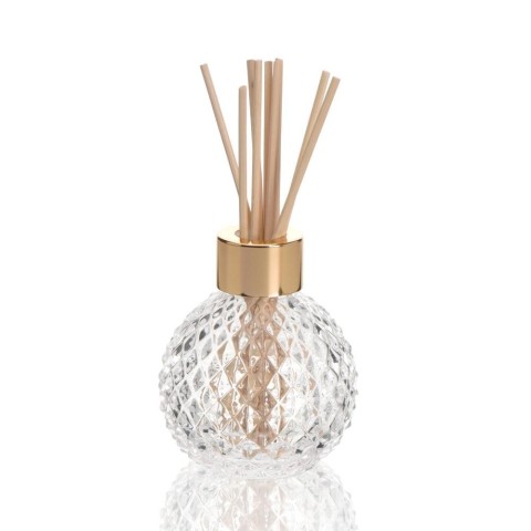 BOTTIGLIA PROFUMATORE ROMBI H.8 TRASPARENTE