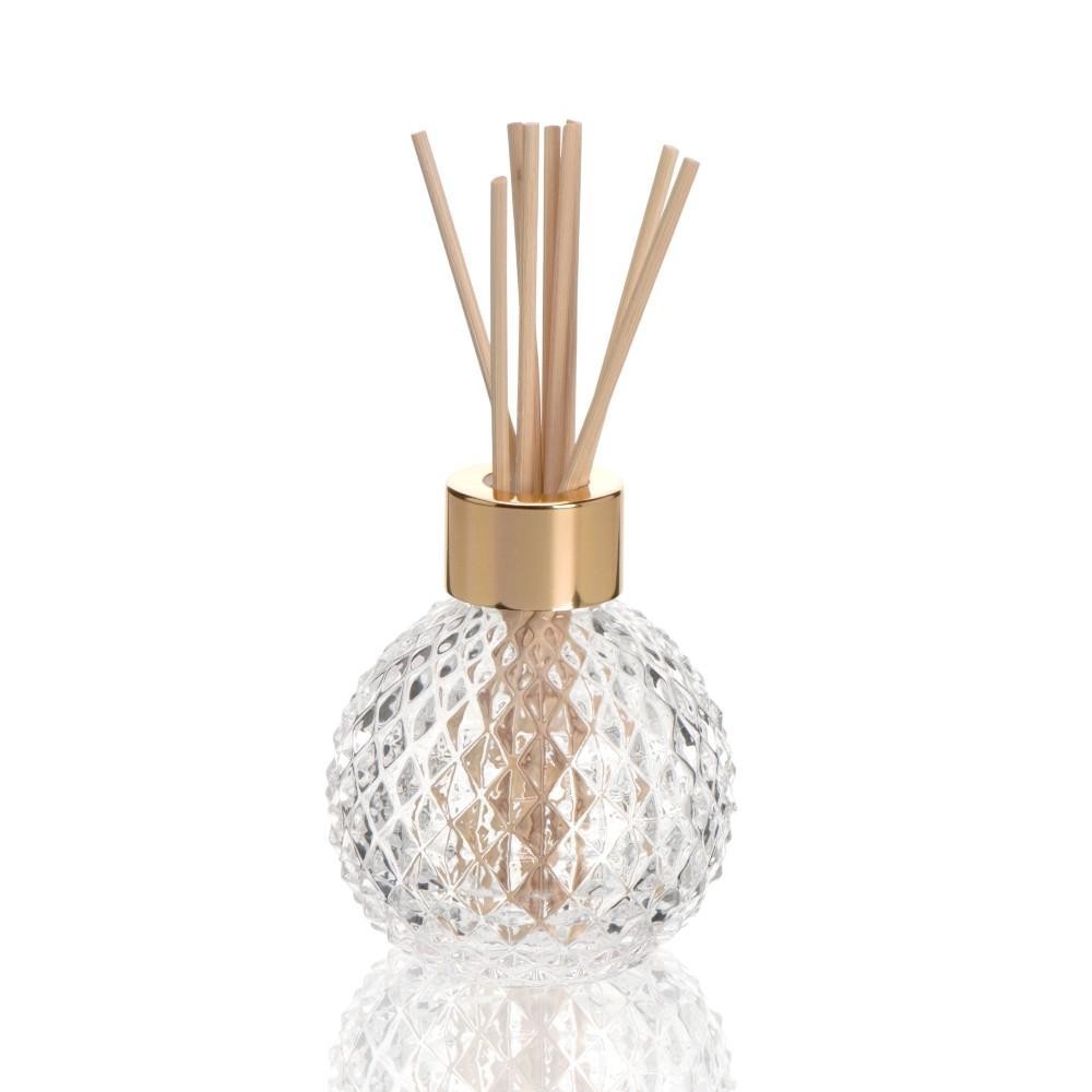 BOTTIGLIA PROFUMATORE ROMBI H.8 TRASPARENTE