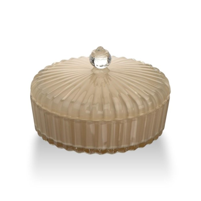 POUTICHE VETRO CONCHIGLIA TORTORA PERLA 13X10