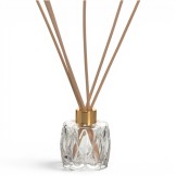 PROFUMATORE VETRO RIGATO TRASPARENTE H.8