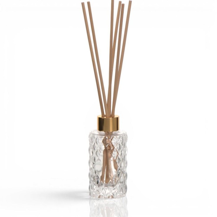 BOTTIGLIA PROFUMATORE CILINDRICA H.10 TRASPARENTE