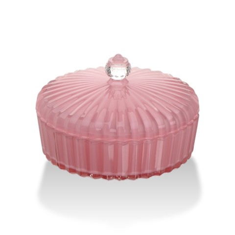 POUTICHE VETRO CONCHIGLIA ROSA PERLA 13X10