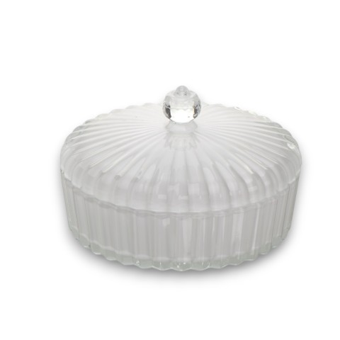 POUTICHE VETRO CONCHIGLIA BIANCO PERLA 13X10